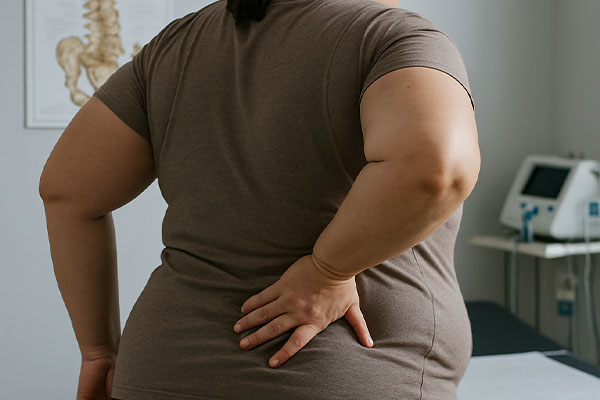 چاقی و کمردرد: نقش جراحی لاغری در بهبود درد کمر