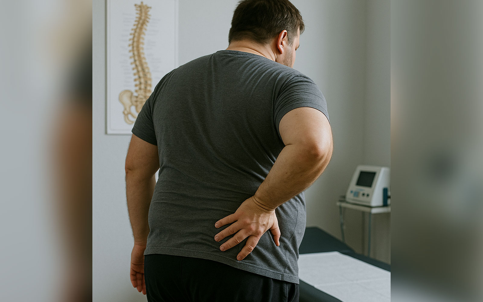 تاثیرات چاقی بر روی کمردرد