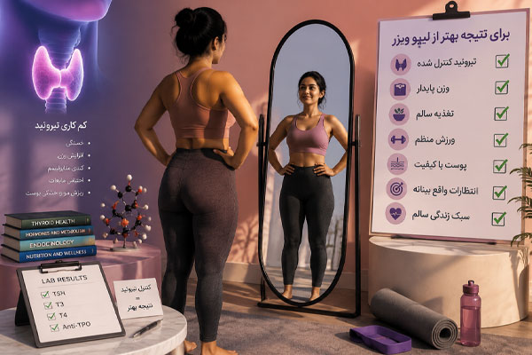 آیا کم‌کاری تیروئید مانع نتیجه‌گیری از لیپو ویزر می‌شود؟
